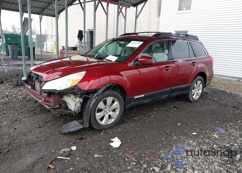 2011 Subaru Outback 2.5I Limited из США, поврежденный, VIN 4S4BRBKC2B3367321